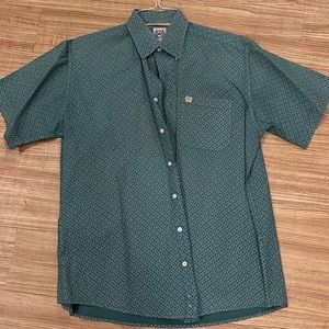 Cinch mens button up shirt